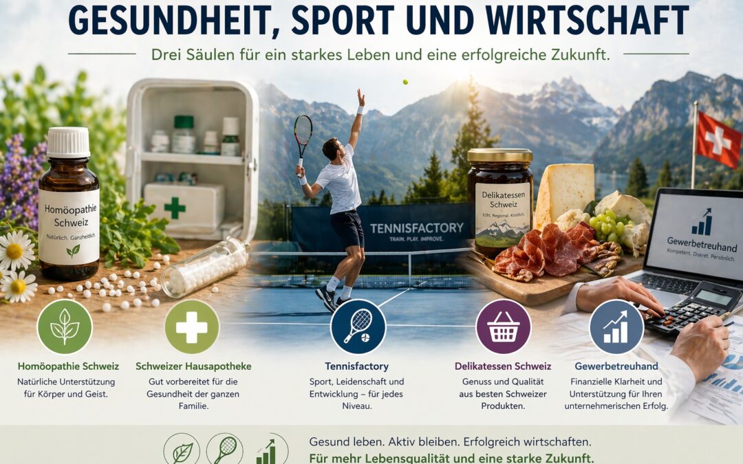 Gesundheit, Sport und Wirtschaft – Drei Säulen für ein starkes Leben